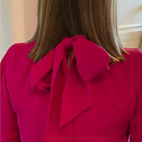 ANN MASHBURN Tops - Ann Mashburn Colette Tie-Neck Blouse Size XS